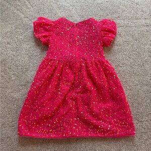 Lola + The Boys Pretty In Pink Sequin Dress